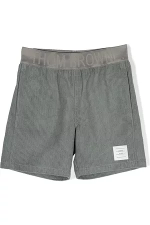 Thom Browne Bermudas con panel de pana