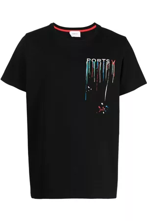 Ports V Camiseta con salpicadura de pintura
