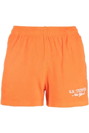 Sporty & Rich Bermudas con logo bordado