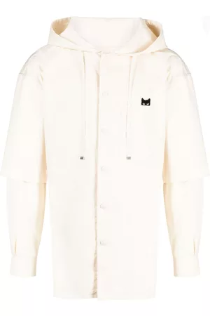 SONGZIO Chaqueta con capucha y parche del logo