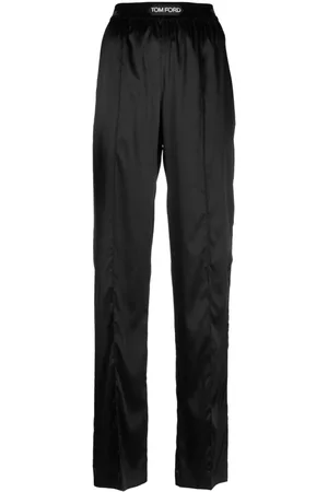 Tom Ford Pantalones rectos de talle alto