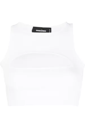 Dsquared2 Top corto con aberturas