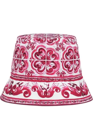 Dolce & Gabbana Sombrero de pescador con estampado gráfico