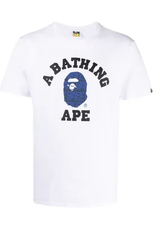 A Bathing Ape Camiseta con logo estampado