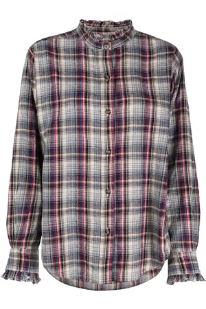 Marant Etoile Camisa Saoli a cuadros