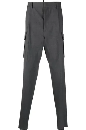 Dsquared2 Pantalones cargo de tiro caído