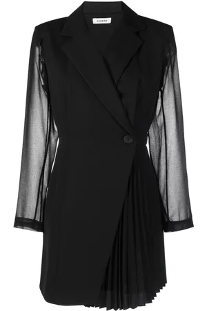 Sandro Vestido corto con diseño cruzado