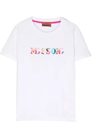 Missoni Camiseta con logo estampado