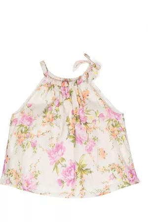 ZIMMERMANN Top sin mangas con estampado floral
