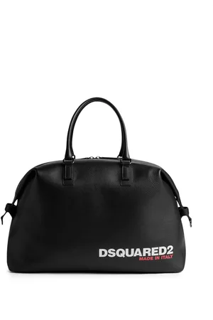 Dsquared2 Logo-print grained tote bag