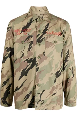 Maharishi Camisa con logo bordado