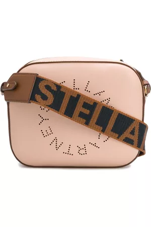 Stella McCartney Bolso estilo cámara mini con logo Stella