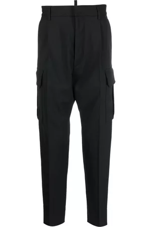 Dsquared2 Pantalones cargo con tiro caído