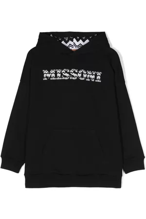 Missoni Sudadera con capucha y logo estampado