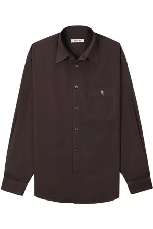 Sporty & Rich Camisa con logo bordado