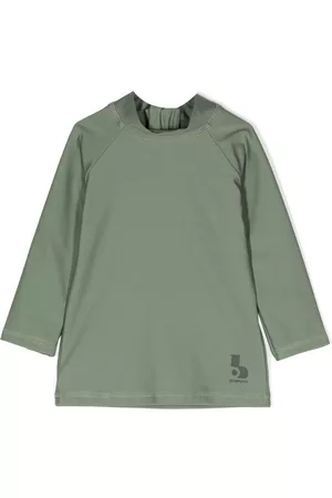 BONPOINT Top de baño con logo estampado