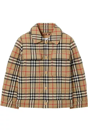 Burberry Chaqueta acolchada con motivo Vintage Check