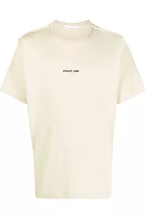 Helmut Lang Camiseta con logo bordado