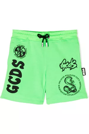 GCDS Pantalones cortos de chándal con logo