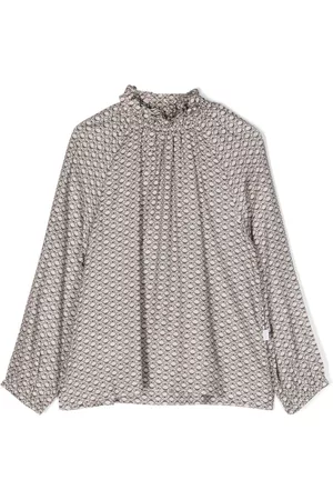 Il gufo Blusa con estampado gráfico