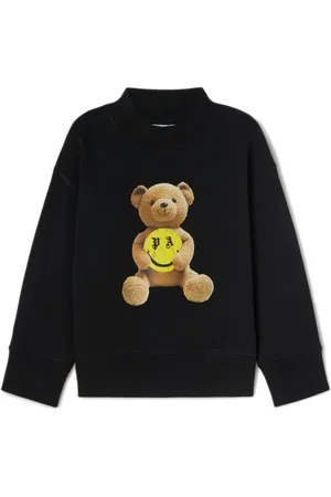 Palm Angels Sudadera con motivo de oso