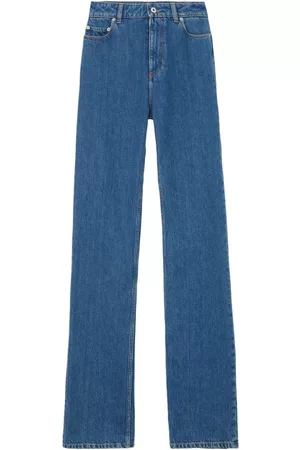 Burberry Vaqueros rectos de talle alto