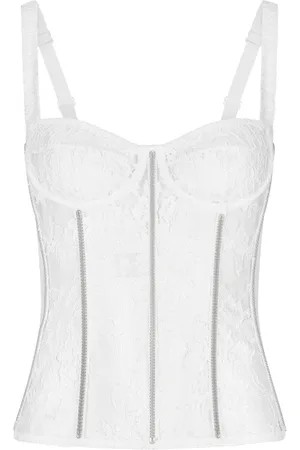 Dolce & Gabbana Body tipo bustier de encaje