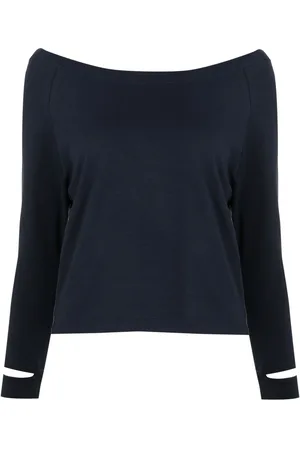Gloria Coelho Camiseta con cuello barco