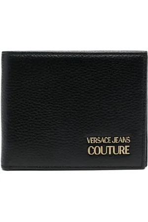 VERSACE Cartera con placa del logo