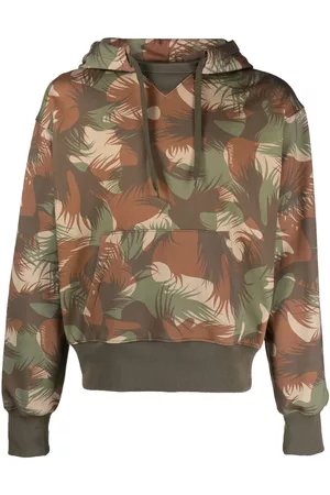 Moschino Sudadera con capucha y motivo de palmeras
