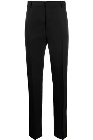 Alexander McQueen Pantalones de vestir con ribete