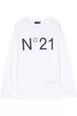 Nº21 Camiseta con logo estampado
