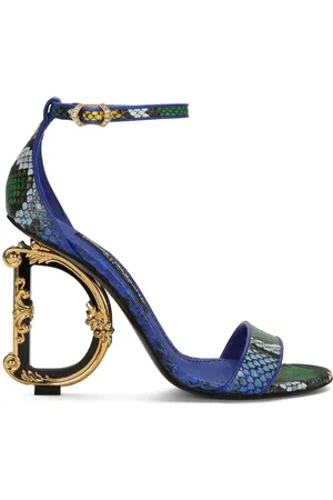 Dolce & Gabbana Sandalias Baroque con tacón DG de 105mm