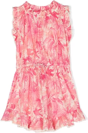 ZIMMERMANN Vestido con motivo floral y volantes