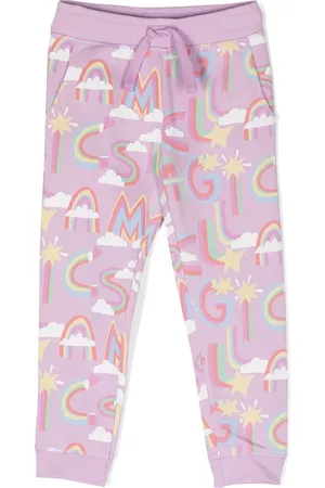 Stella McCartney Pantalones con estampado gráfico