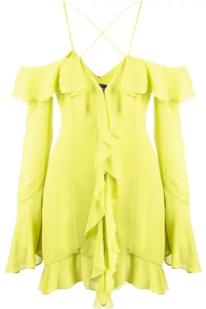 De La Vali Vestido corto Selia con volantes