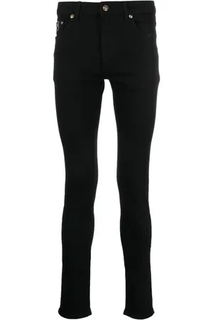 VERSACE Vaqueros skinny de talle medio