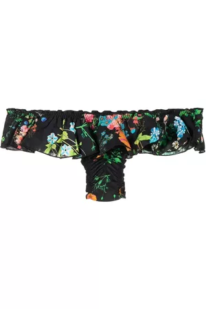 Cynthia Rowley Bragas de bikini con motivo floral