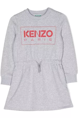 Kenzo Vestido con logo estampado