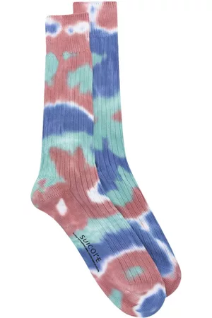 SUICOKE Calcetines con diseño tie-dye