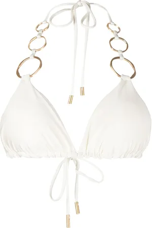Cult Gaia Top de bikini Zoey con detalle de anilla