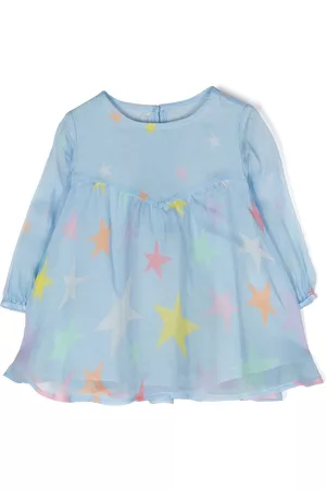 Stella McCartney Blusa fruncida con estrella estampada