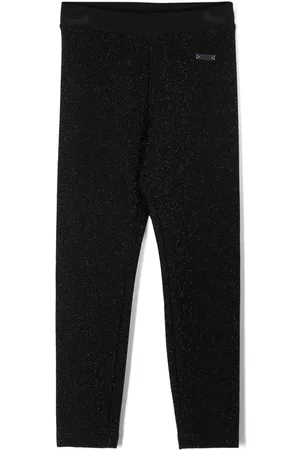 MONNALISA Leggins con costuras metalizadas
