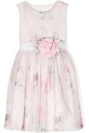 Mimilù Vestido con aplique floral