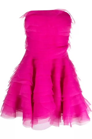 Ana Radu Vestido corto con volantes