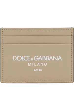 Dolce & Gabbana Tarjetero con logo estampado