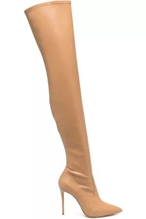 Casadei Botas altas con tacón de 105 mm