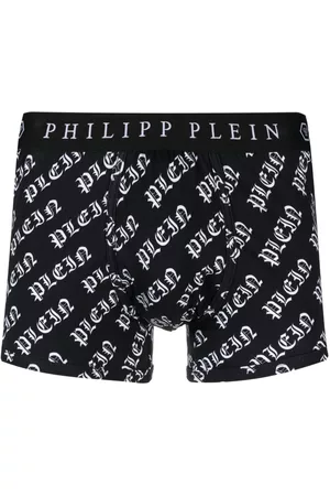 Philipp Plein Bóxer con logo estampado