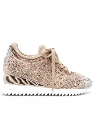 LE SILLA Zapatillas Reiko Wave con apliques de strass