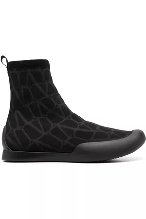 VALENTINO GARAVANI Botas Toile Iconographe estilo calcetín